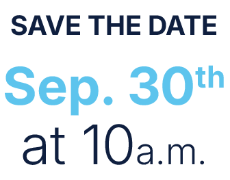 Save the Date, September 30th, 10am BRT
