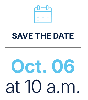 Save the Date, October 6th, 10am BRT
